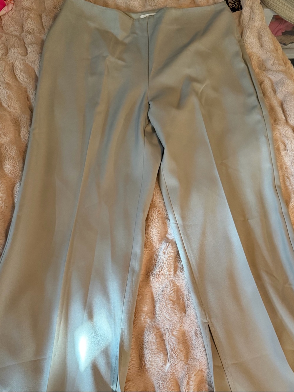 Classic Women's Lightweight Dress Pants - Light Gray